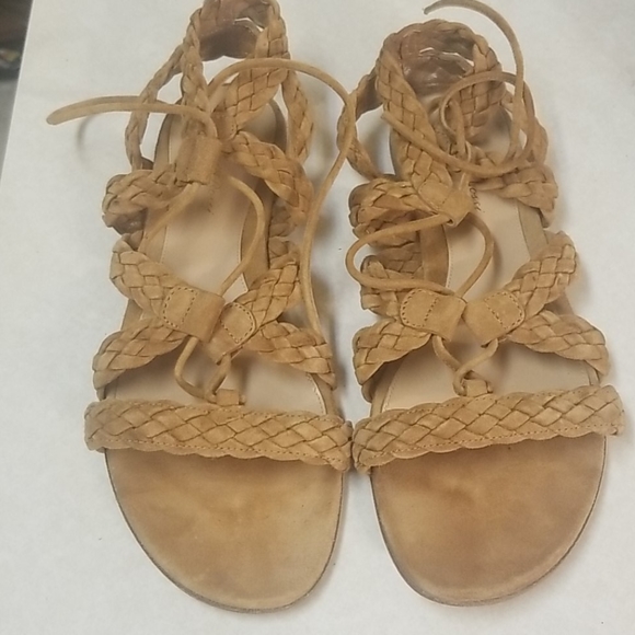 Gianvito Rossi real suede sandals